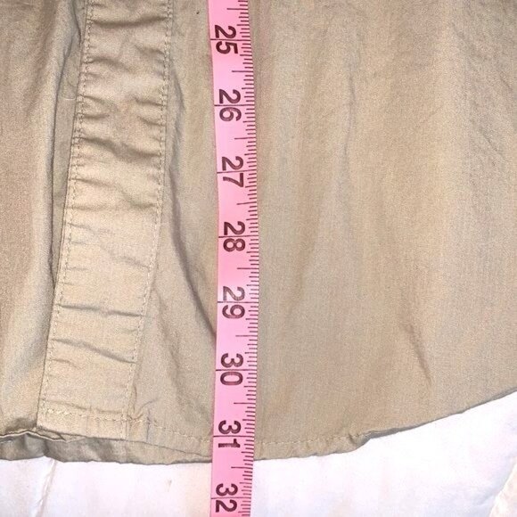 Hook & Tackle Mens Long Sleeve Fishing Shirt L Khaki Cotton Mesh Lining Metso Lo - Picture 9 of 10